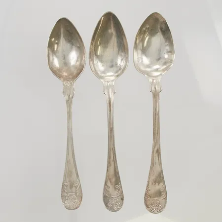 3 Skedar 15cm 830/1000 Silver 39,9g.