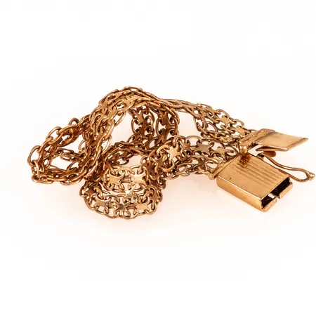 Armband X-länk defekta länkar, 18K 10,9g.
