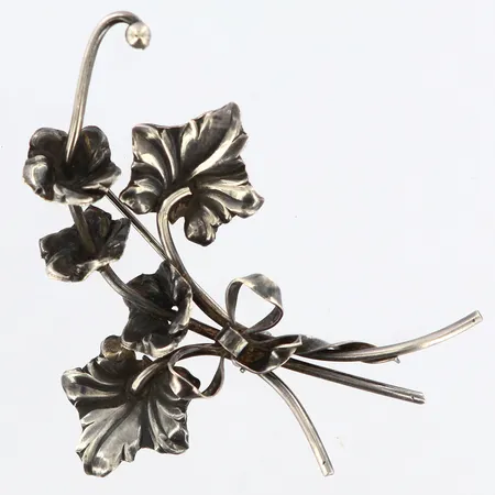 Brosch ca 53x50mm 830/1000 silver Vikt: 7,2 g