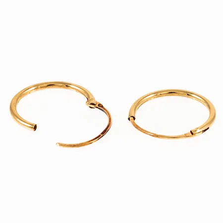 Creoler Ø16mm bredd 1,4mm, 18K 0,8g.