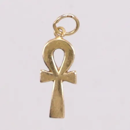 Hänge Ankh längd 2,6cm bredd 8,5mm 18K Vikt: 1,4 g