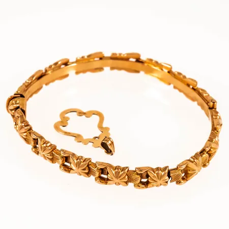 Diverse defekt guld 18K 17,6g.