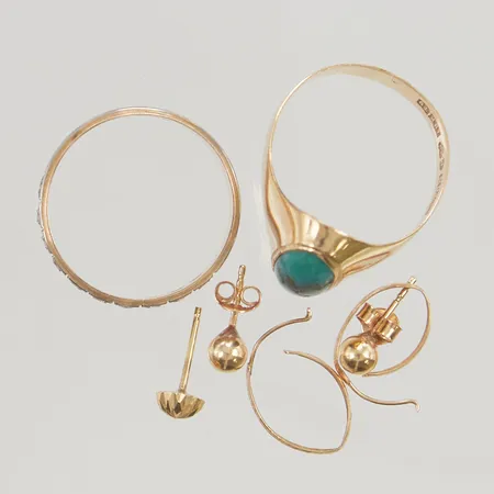 Diverse guld defekt 18K 5,7g.