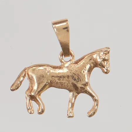 Hänge "häst" 13x19mm 18K 1,0g.