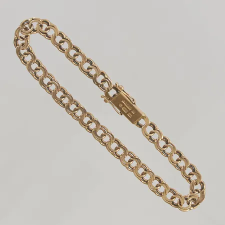 Armband Bismarck 19cm bredd 7mm 18K 15,3g.