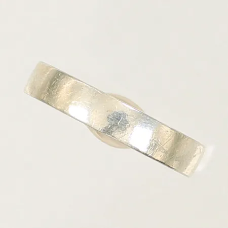 Ring stl 18½ bredd 4mm, silver 925/1000-delar, 2,5g