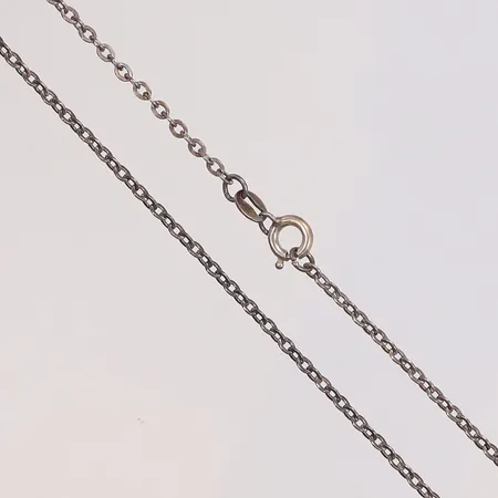 Kedja Ärtlänk 50cm bredd 1mm silver 835/1000 Vikt: 3,7 g