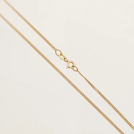 Kedja Pansar längd 47,5cm, bredd 1,6mm GHA 18K Vikt: 4,5 g
