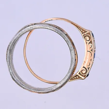 Diverse guld, 18K. Vikt: 4,7 g