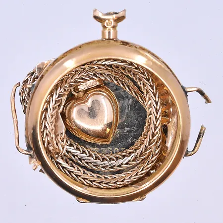 Diverse guld, 18K. Vikt: 13,4 g