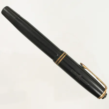 Reservoarpenna Mont Blanc 245 stift 14K, sliten/väl använd