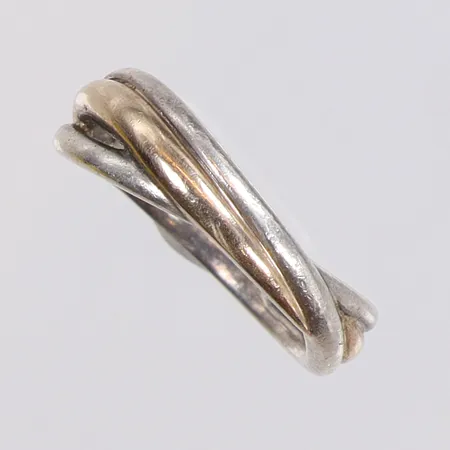 Ring, stl:19, bredd4-7mm, GHA, 925/1000 silver Vikt: 6,2 g