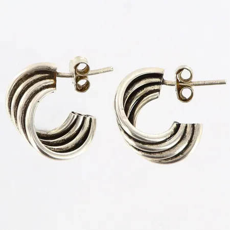 Örhängen ca 17mm, 925/1000 Silver Vikt: 3,1 g