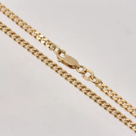 Kedja 50cm Pansar bredd 2,7mm, 18K, 15,45g.