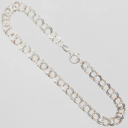 Armband Bismarck längd: 18,5cm, bredd: 4,8mm, silver 925/1000 Vikt: 3,6 g