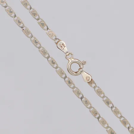 Kedja, längd 51cm, bredd 2,3mm, Italy 925/1000 silver Vikt: 3,9 g