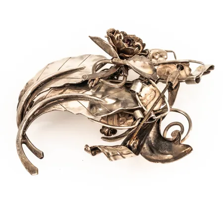 Diverse defekt/graverat silver 35,9g.
