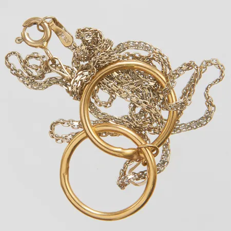 Diverse guld defekta, 18K Vikt: 2,7 g
