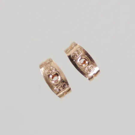 Ett par stoppar till örhängen, 18K Vikt: 0,2 g