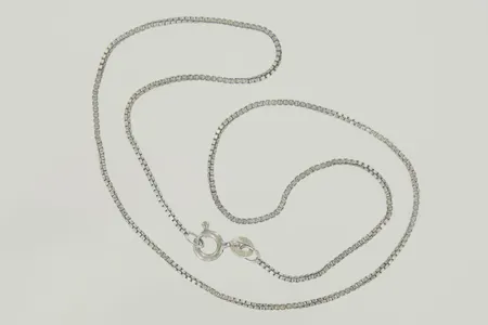 Halskedja längd 38 cm silver 925/1000  Vikt: 3,2 g