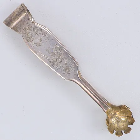 Sockertång modell Tornedal 10,5cm Kronsilver Fabriksaktiebolaget, silver 830/1000 Vikt: 23,5 g