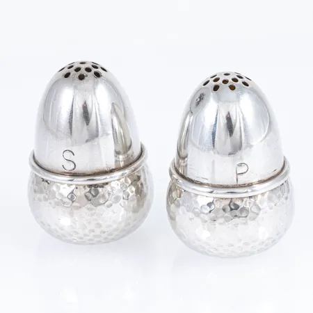 Salt och pepparströare höjd 39,5 mm silver 26,5g 830/1000.