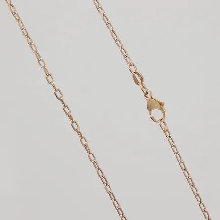 Kedja Ankar 57,5cm bredd 2,1mm, bruksslitage, Balestra, 18K, Vikt: 7,8 g