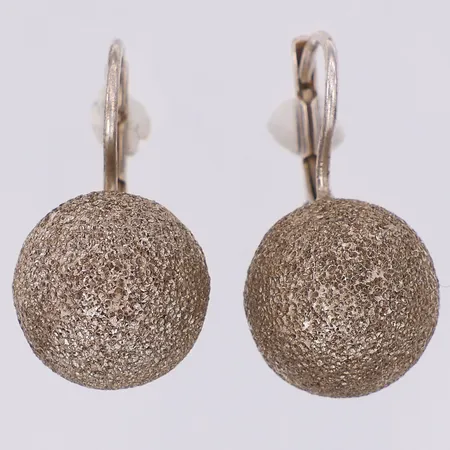 Örhängen kulor Ø13,8mm längd 25mm, silver 925/1000 Vikt: 5,8 g