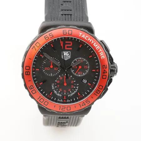 Herrur Tag Heuer , quartz, ca 42mm, cau 117, Rau 2258, box, cert