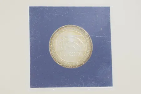 Minnesmynt 100kr 1984, silver 925/1000, 16gr  Vikt: 16 g