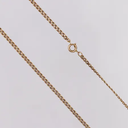 Collier Bismarck längd 42,5cm bredd 2,6mm, 18K Vikt: 6,2 g