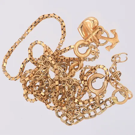 Diverse defekt guld 18K Vikt: 6,1 g