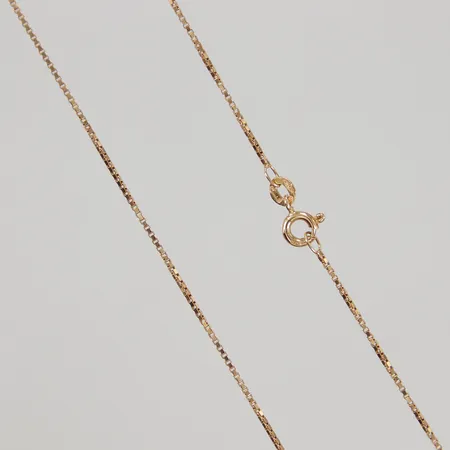 Kedja Venezia 40cm, bredd 1mm, 18K Vikt: 3,1 g
