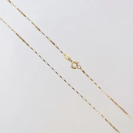 Kedja 50cm bredd 0,5mm 18K Vikt: 1,8 g