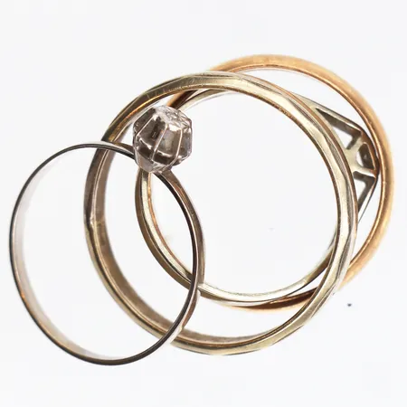 Diverse Guld, gravyrer, 18K. Vikt: 11,2 g