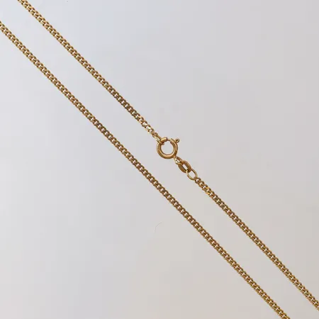 Kedja Pansar 39,5cm bredd 2mm 18K Vikt: 6,6 g