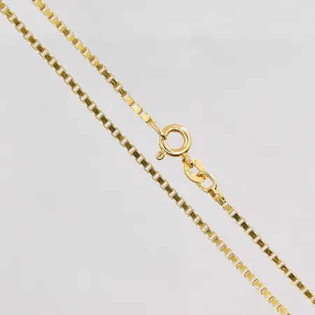 Kedja Venezia längd 38cm bredd 1,5mm 18K Vikt: 7,4 g