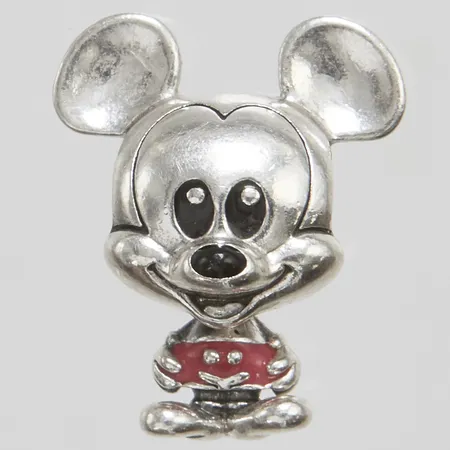 Berlock Disney x Pandora Musse Pigg, 16x13,2mm, emalj, silver 925/1000, Nypris 799kr Vikt: 2,4 g