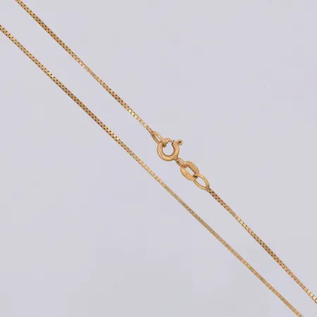 Kedja Venezia längd 42,5cm bredd 0,8mm Balestra, 18K Vikt: 2,4 g