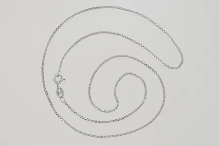 Halskedja venezia längd 43cm , silver 925/1000 Vikt: 2,2 g
