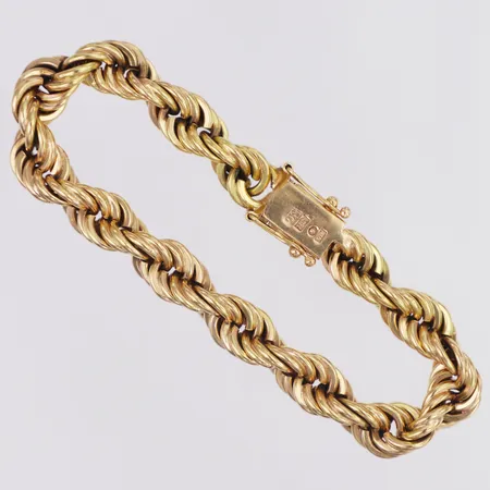 Armband Cordell längd ca 22cm bredd ca 9mm, 18K Vikt: 76,2 g