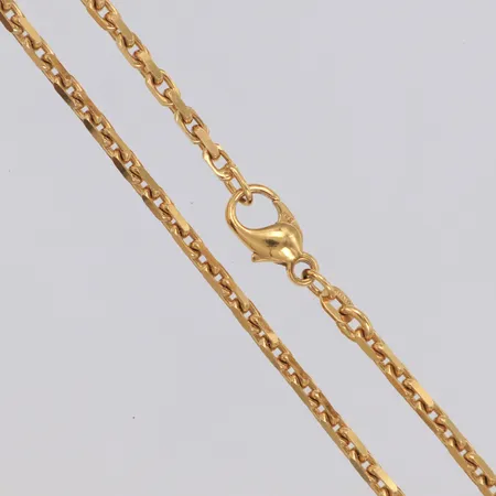 Kedja Ankar läng ca 42,5cm, bredd 2,4mm, 14K Vikt: 13,6 g