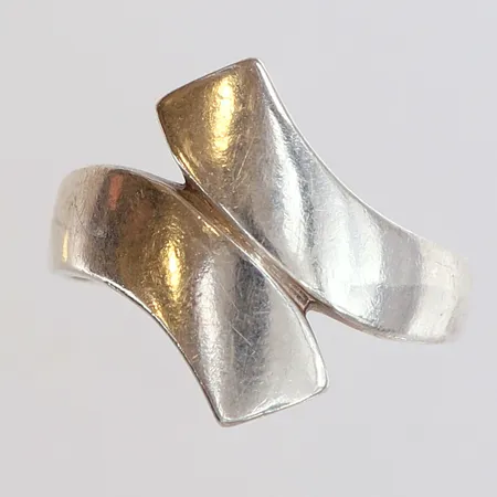 Ring stl:19½ bredd 18mm silver 925/1000 Vikt: 3,4 g