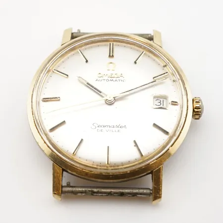 Herrur Omega Seamaster De Ville Automatic, gulmetall, 34mm