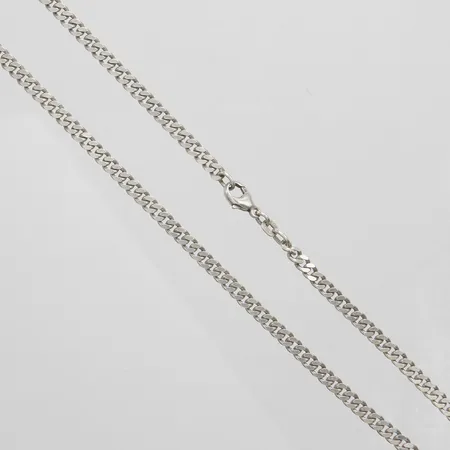 Kedja Pansar längd: 42,5cm, bredd: 3,8mm, GFAB, silver 925/1000 Vikt: 14,3 g