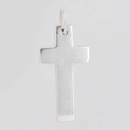Hänge kors längd 34mm inklusive ögla bredd 15,7mm GHA silver 925/1000 Vikt: 6,6 g