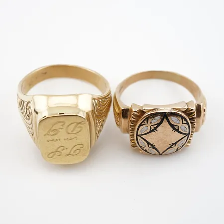 Diverse guld, 14k Vikt: 20 g