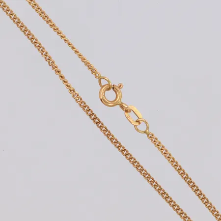 Kedja Pansar längd 42cm bredd 1,5mm, GHA 18K Vikt: 4 g