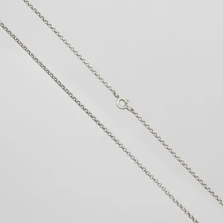 Kedja Ärtlänk längd: 43,5cm, bredd: 1,6mm, silver 925/1000 Vikt: 2,4 g