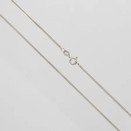 Kedja Pansar längd: 44,5cm, bredd: 1,3mm, silver 925/1000 Vikt: 2,6 g